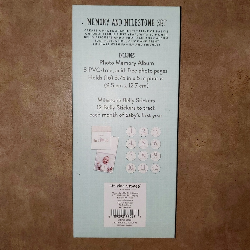 Memory & Milestone Set - Picture 2 of 2
